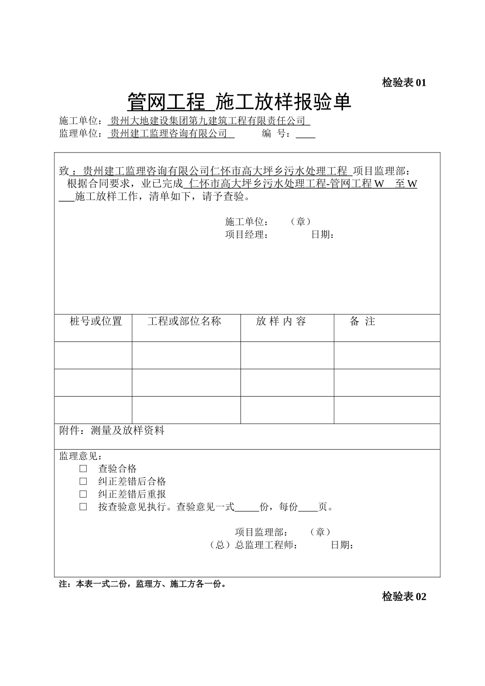 城市污水管网工程竣工资料_第1页