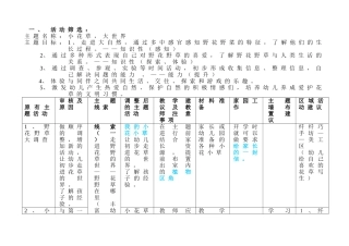 大班《小花草大世界》