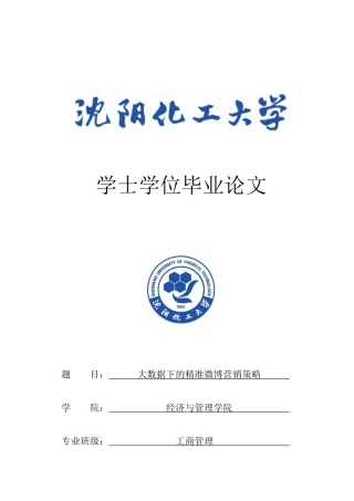 大数据下的精准营销策略