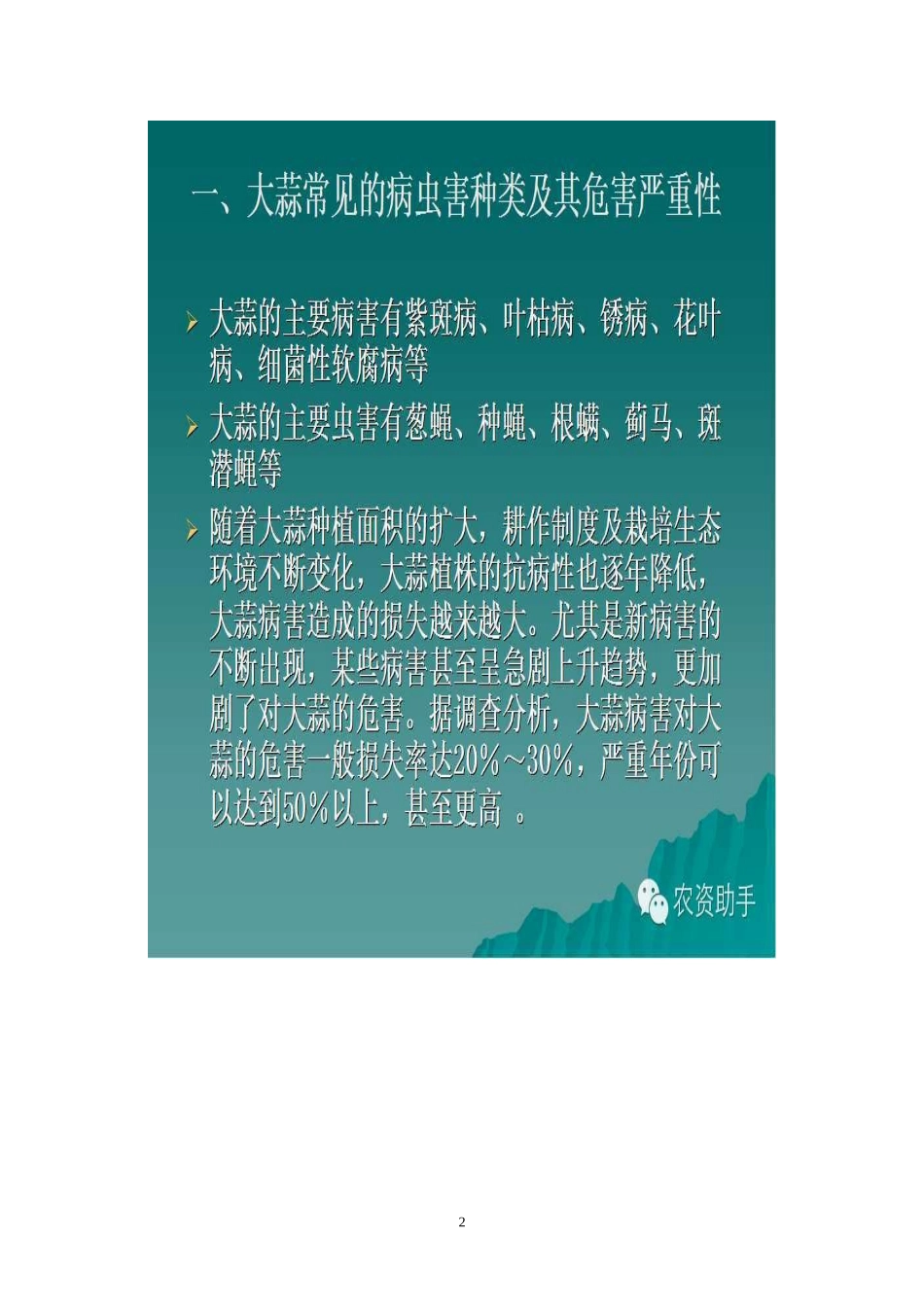 大蒜病虫害防治技术(袁)_第2页