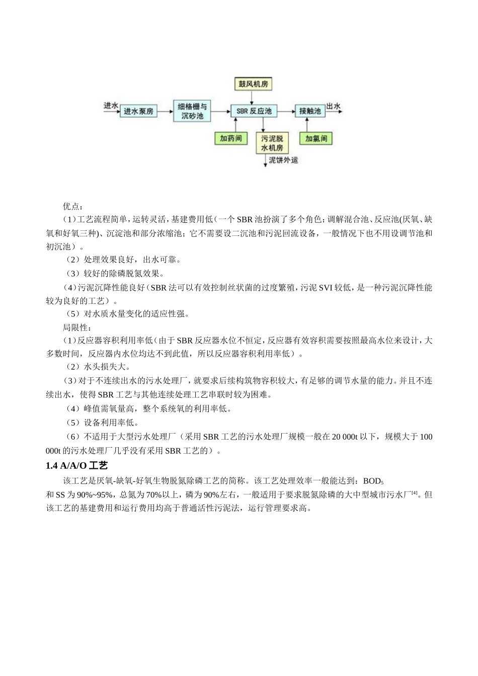 城镇污水处理厂中常用工艺介绍_第3页