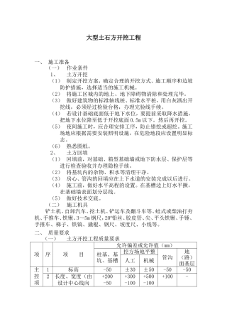 大型土石方开挖工程1
