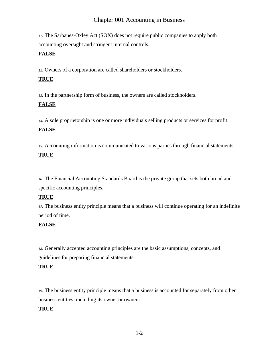 大学《会计学原理》经典练习题_第2页