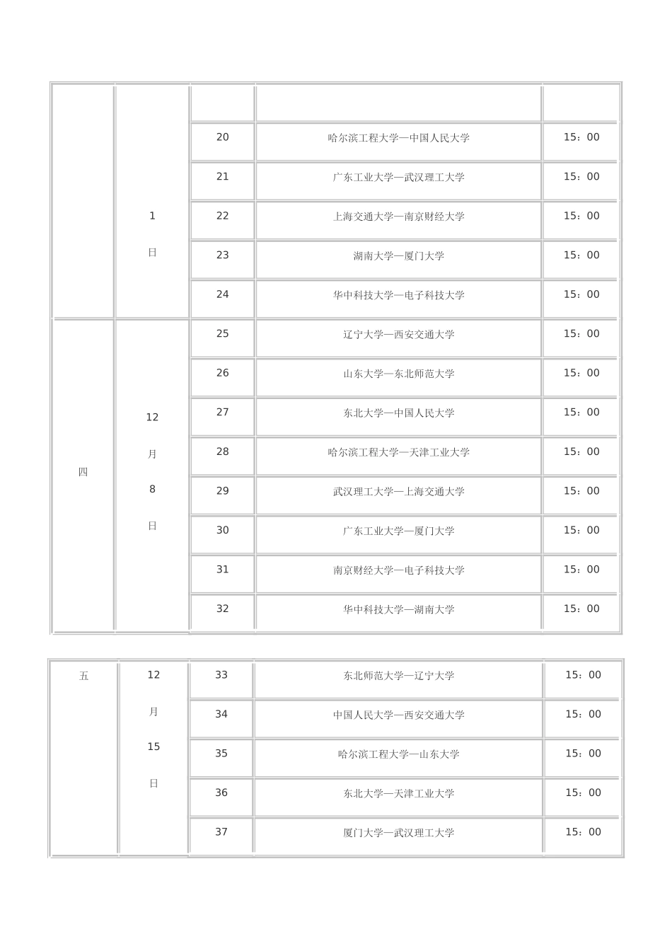 大超联赛2012——2013赛季常规赛赛程_第2页