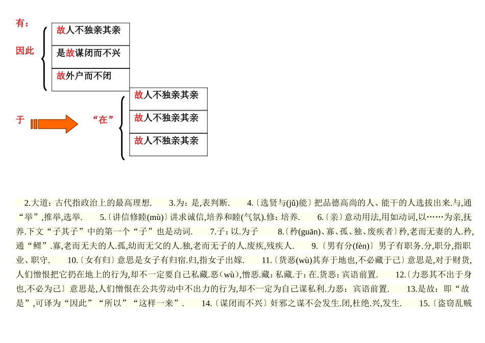 大道之行也原文翻译_第2页