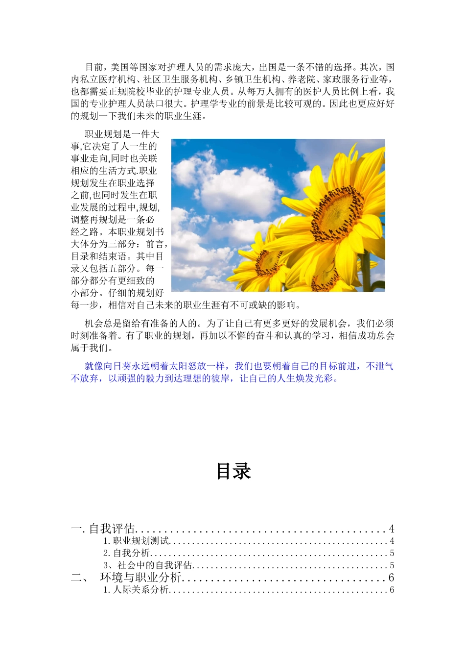 大学生职业规划--11护本梁惠桦_第2页