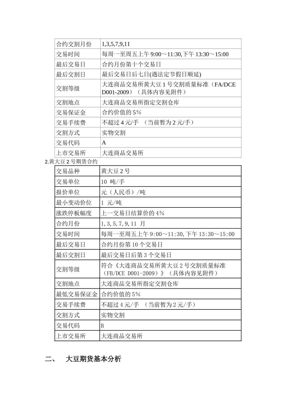 大豆期货投资分析报告_第2页
