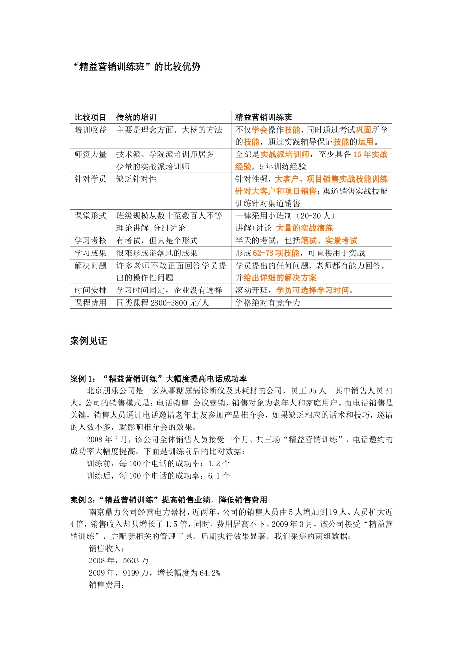 大客户、项目销售实战技能-精益营销训练课程方案_第3页