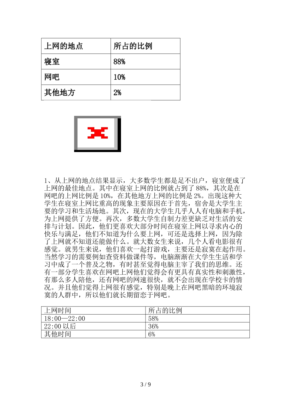 大学生对网络的依赖调查研究分析方案_第3页