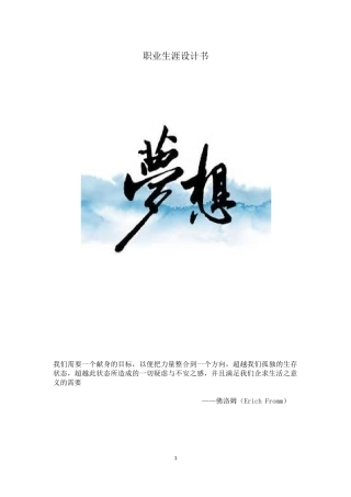 大学生法学专业职业规划设计书
