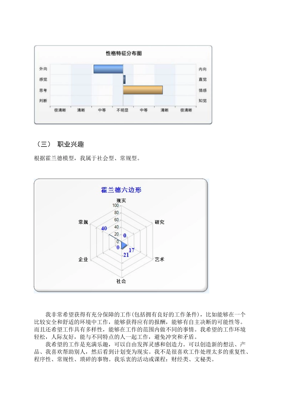 大学生个人职业生涯规划书(同名23406)_第3页