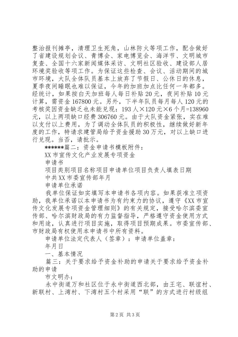 2024年资金申请书模版_第2页