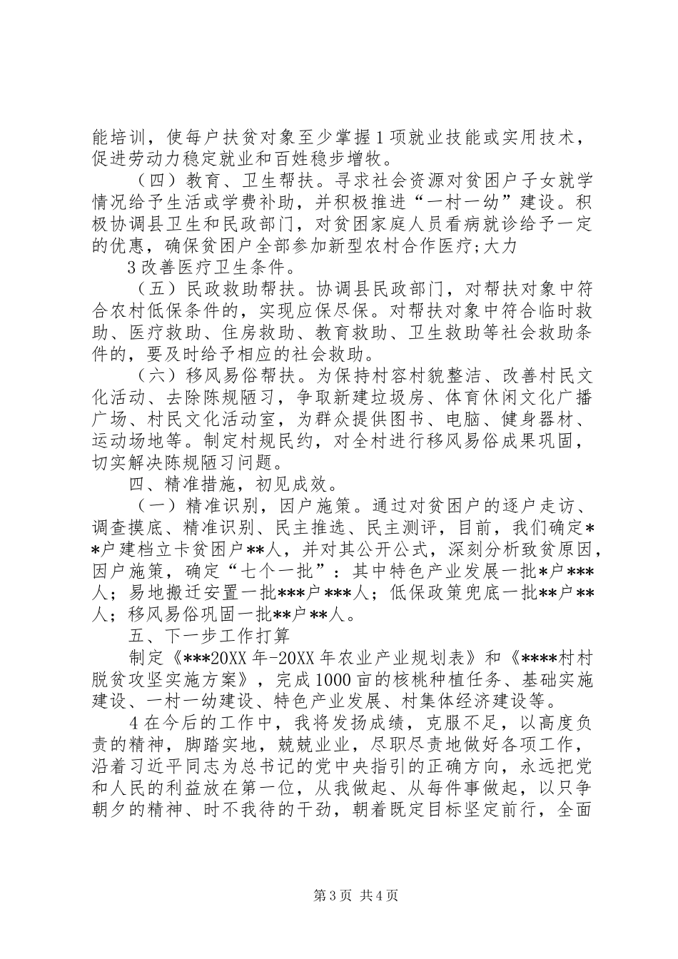 2024年第一书记工作总结_第3页