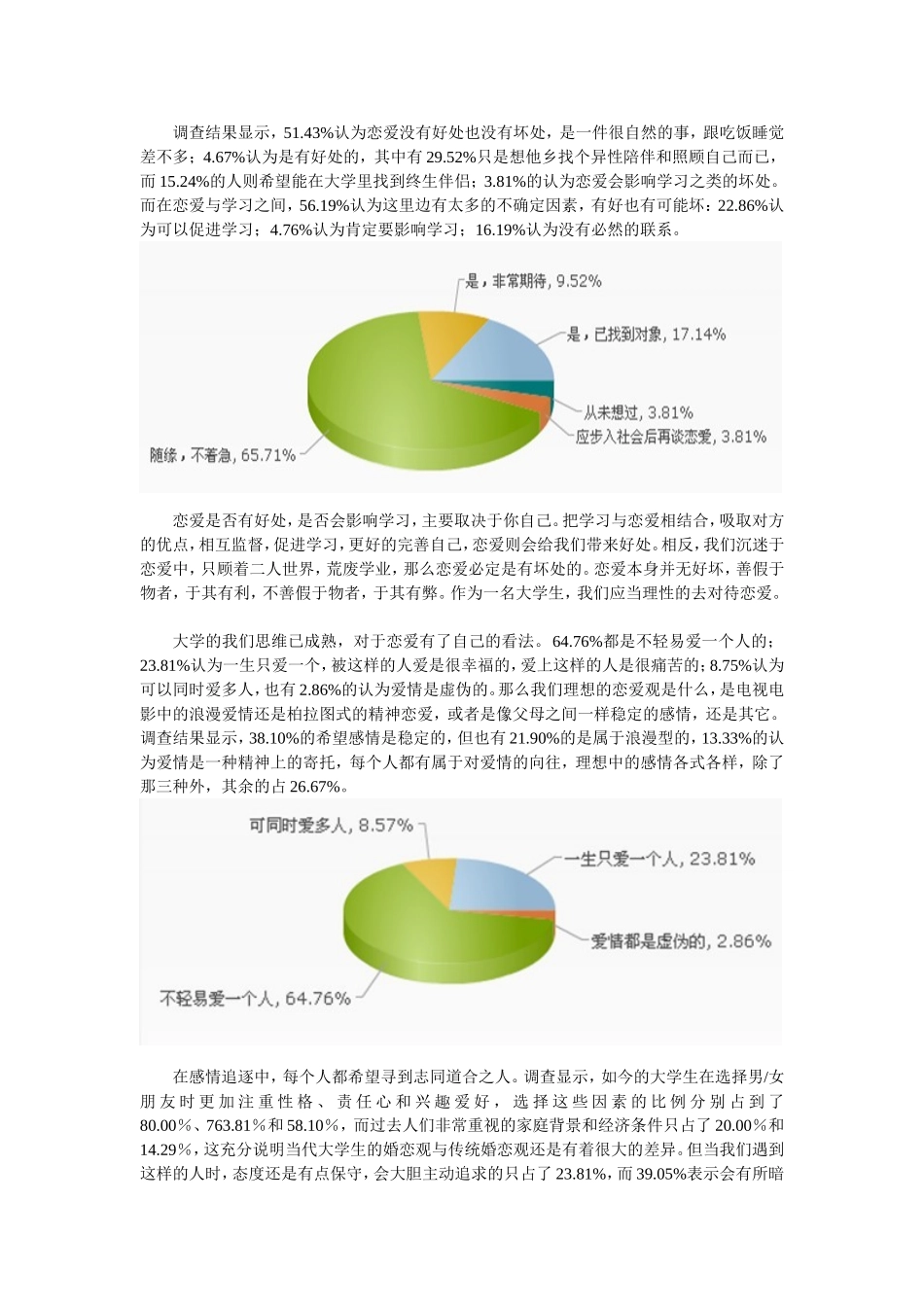 大学生婚恋观调查报告总结_第2页