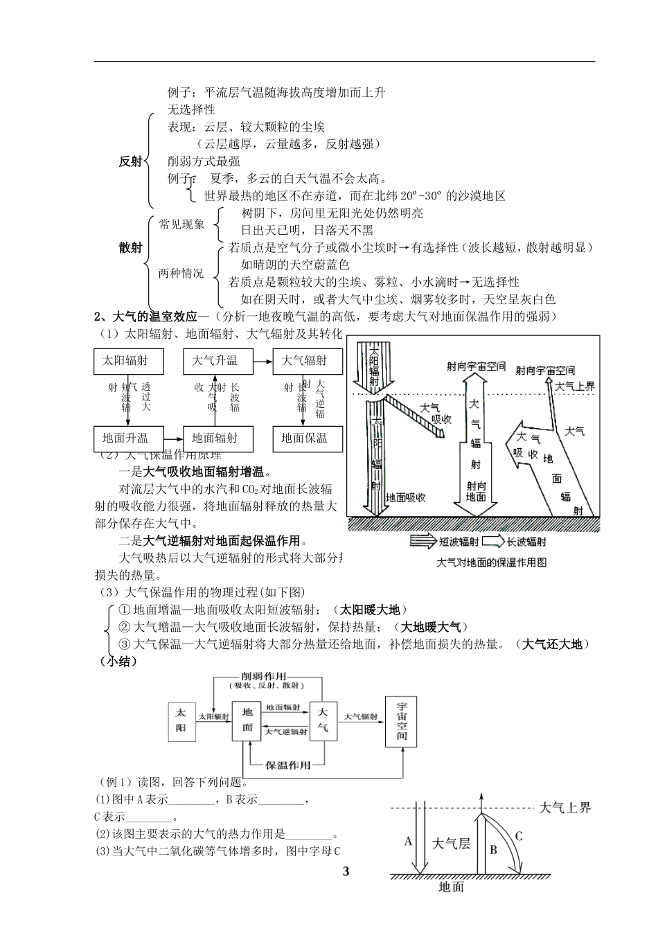 大气的受热过程及热力环流_第3页