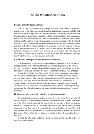 大气论文——How-to-Control-Air-Pollution-In-China