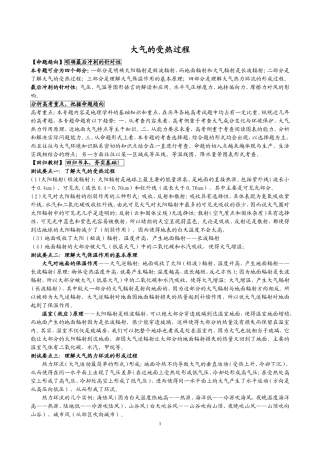 大气受热过程
