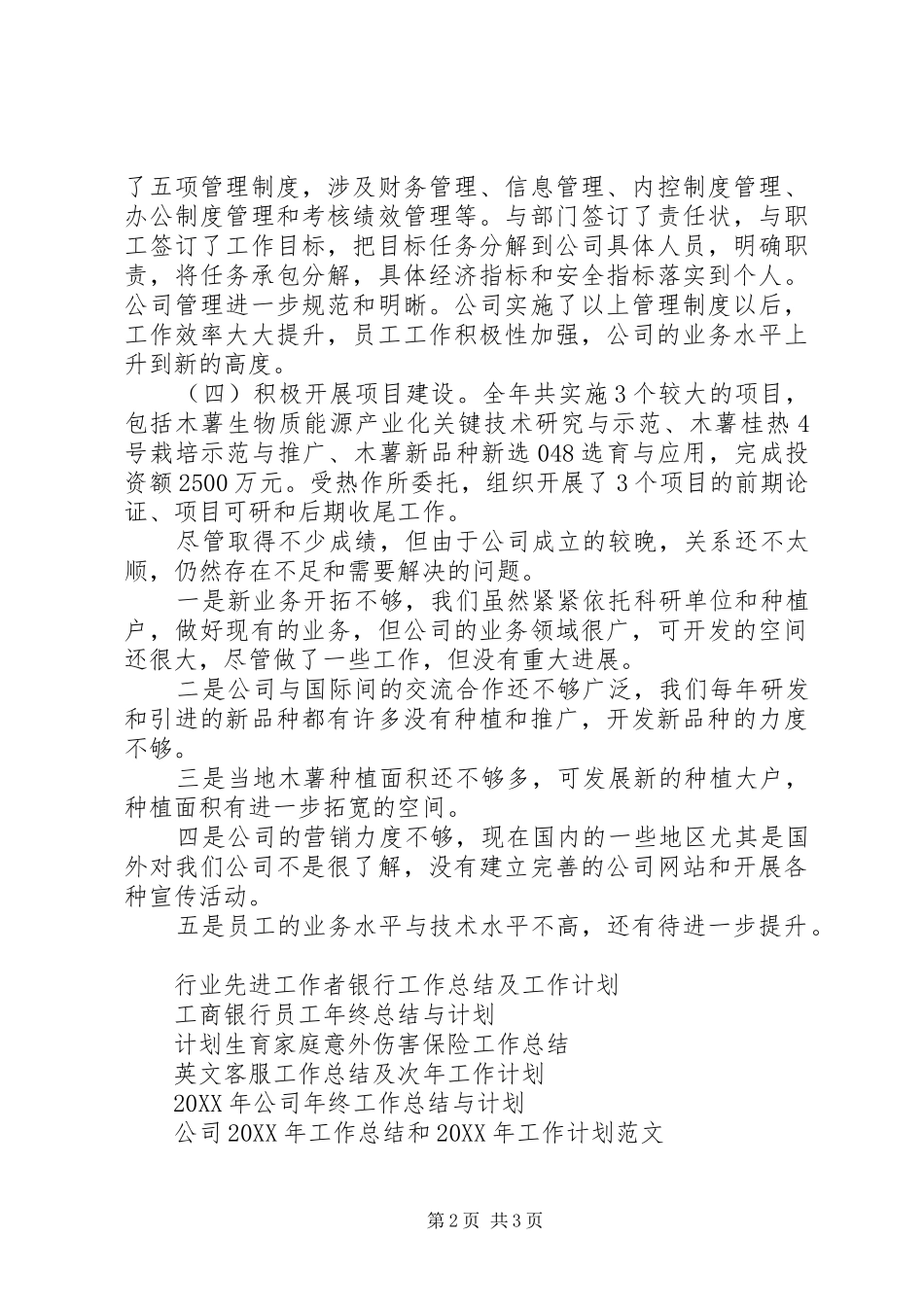 2024年工作总结范文及工作计划范文_第2页