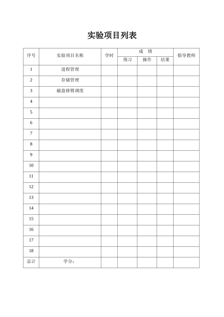 大连理工大学操作系统实验报告_第3页