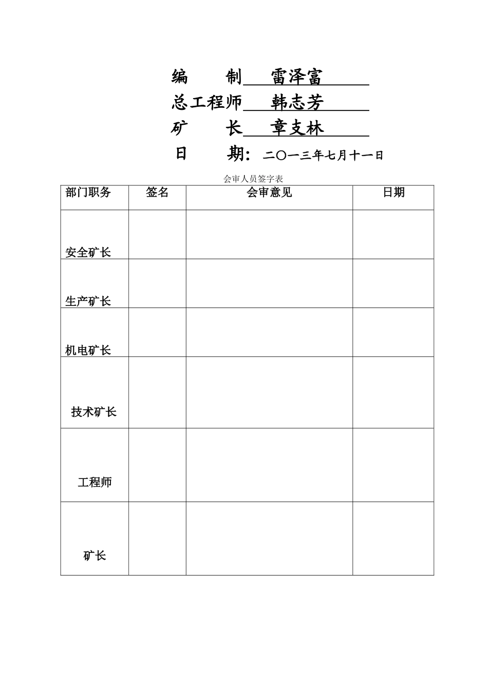 大山煤矿7.10《七条规定》安全大检查自查自纠安全隐患整改方案措施7.1_第2页