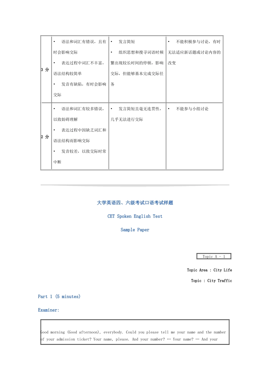 大学英语四级口试_第3页
