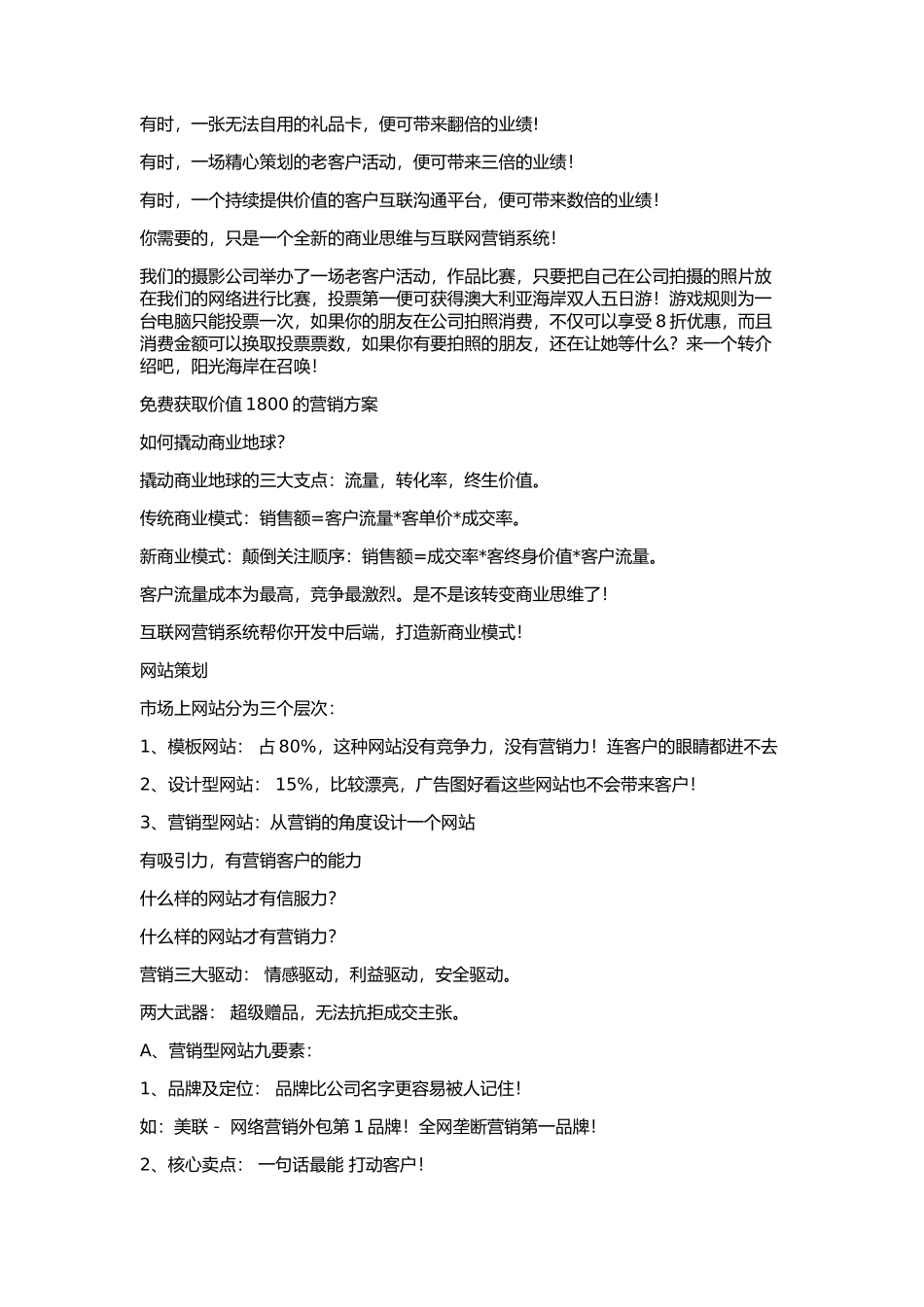 大连网络营销计划书_第2页