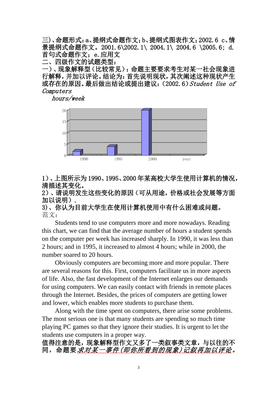 大学英语四级作文(同名209)_第3页