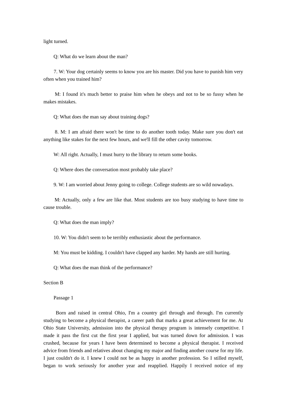 大学英语听力标准教材_第2页