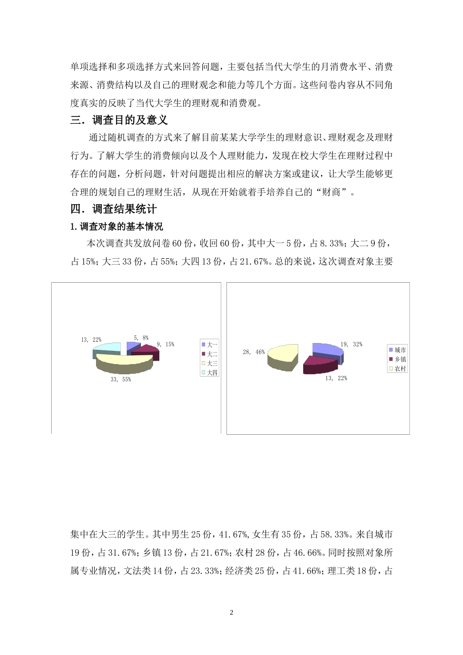 大学生理财观念与行为调查报告_第3页