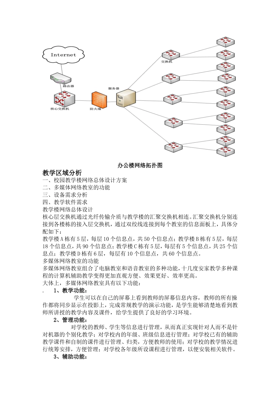 大学校园网络需求分析1_第2页