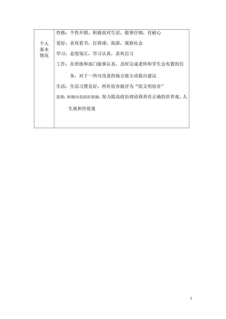 大学学生会各部门-简介-思考_第2页