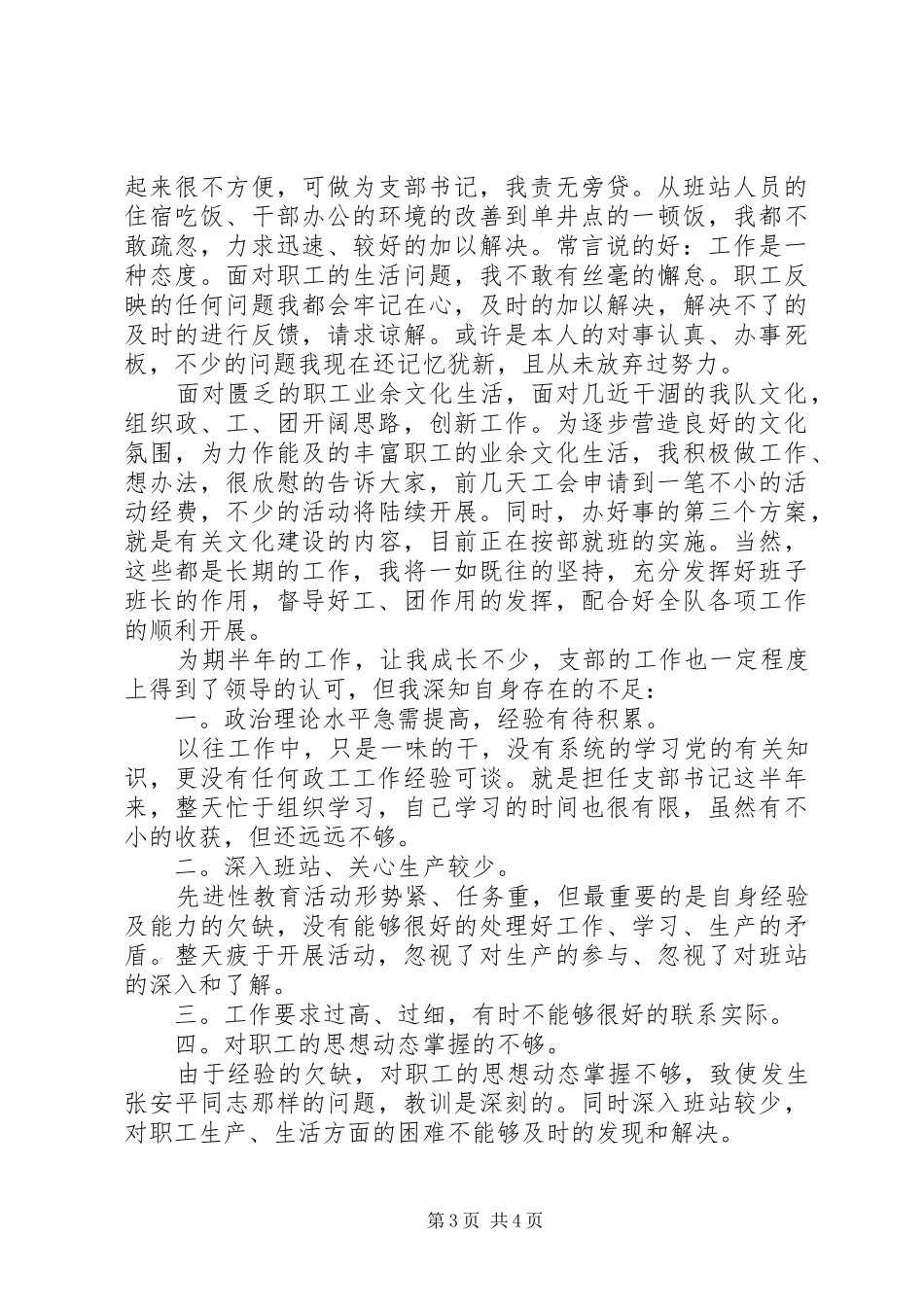 2024年基层党支部书记述职报告_第3页