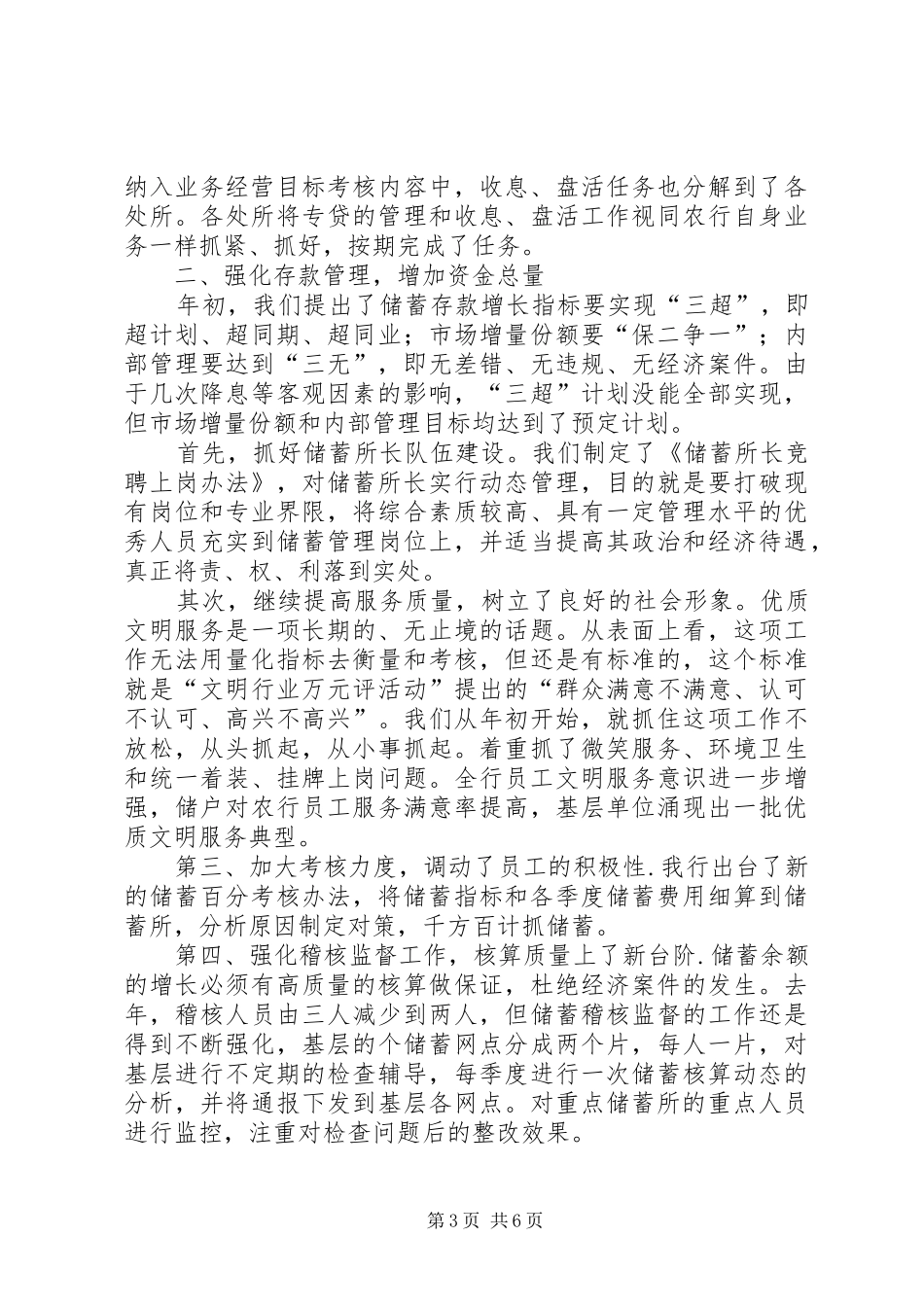 2024年农行工作总结范文_第3页