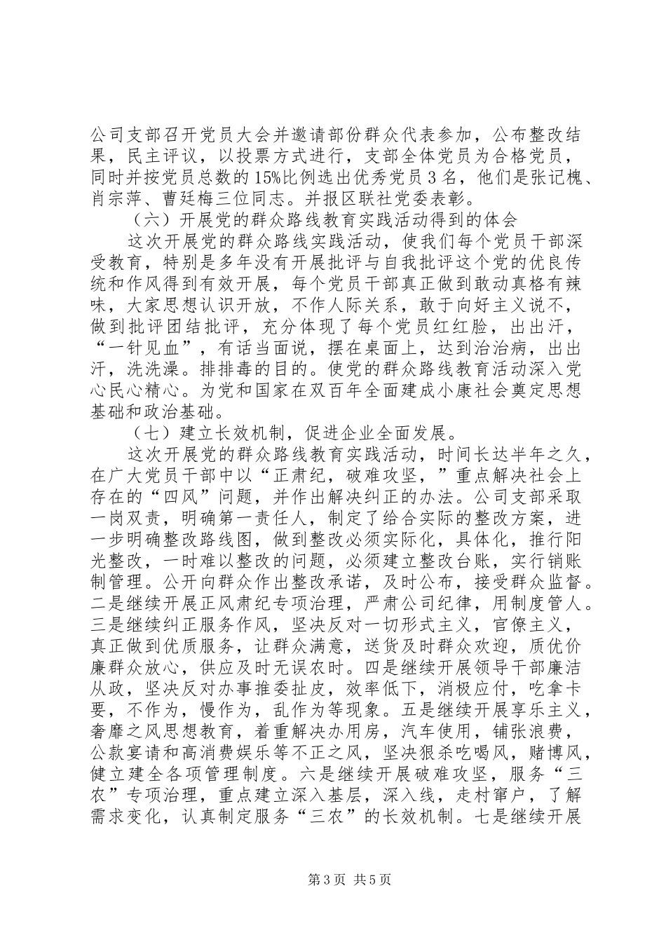 2024年农资公司党支部工作总结和明年设想_第3页