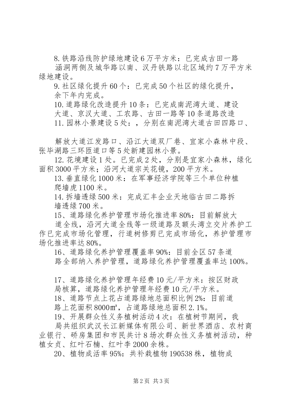 2024年区园林局绿化建设工作总结_第2页