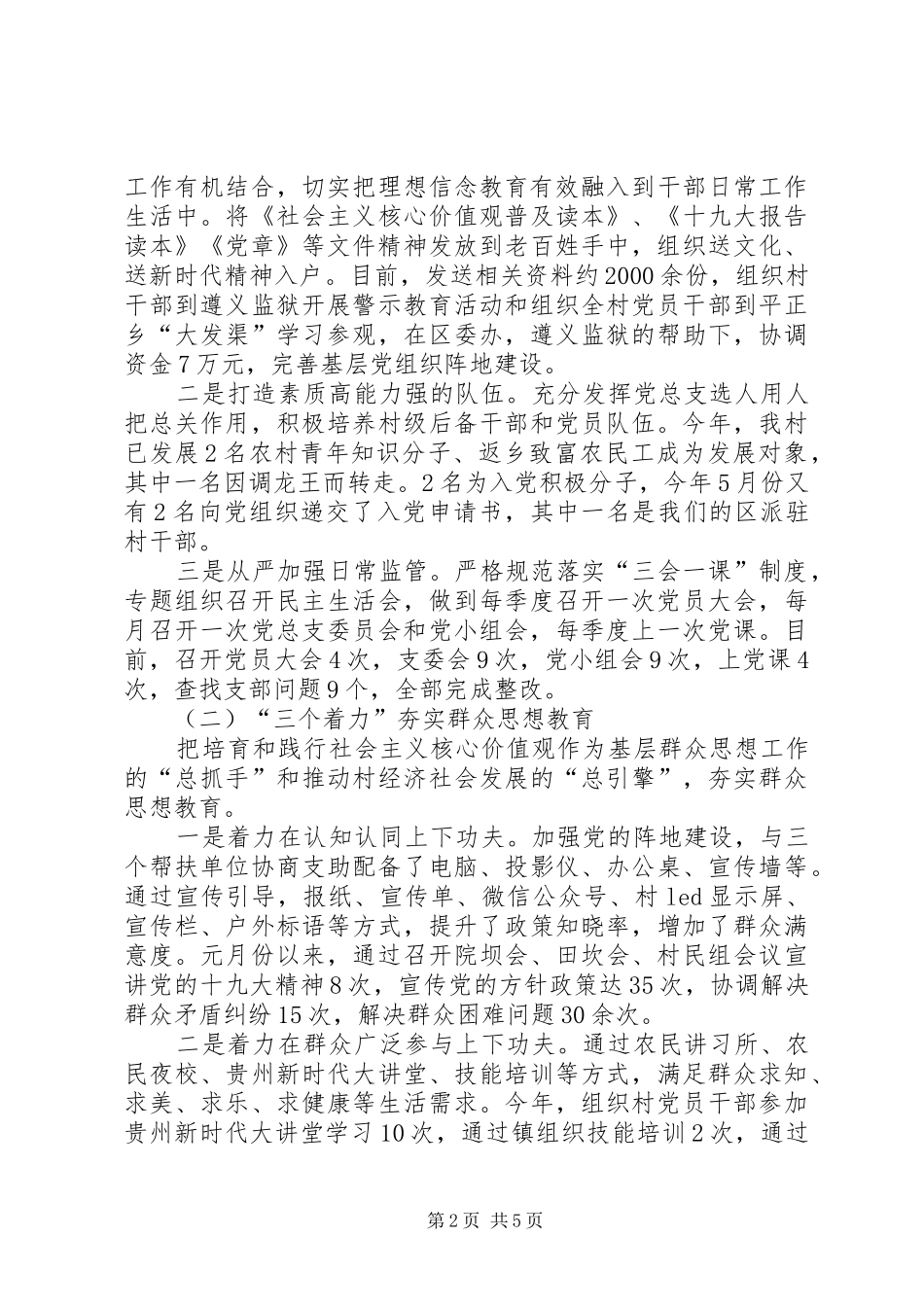 2024年同步小康驻村工作组年终工作总结_第2页