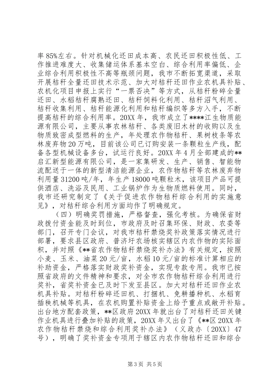 2024年夏季秸秆禁烧工作总结_第3页