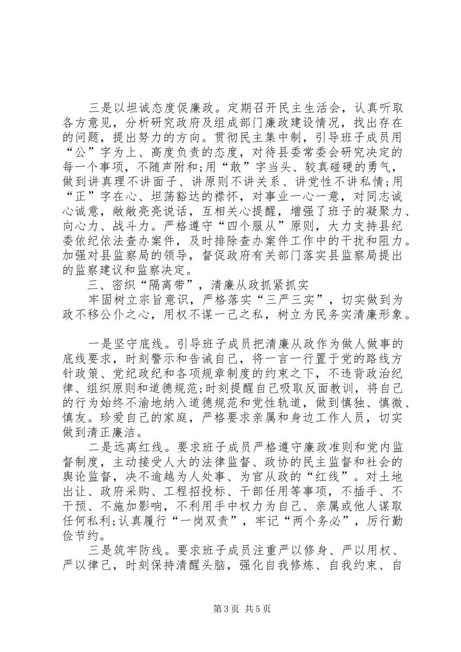 2024年县政府班子述责述廉报告_第3页