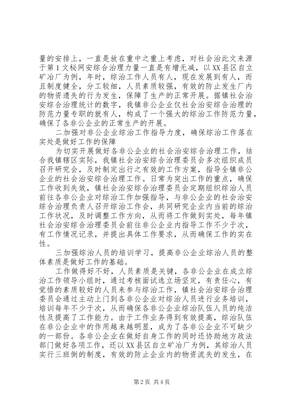 2024年非公经济工作总结_第2页