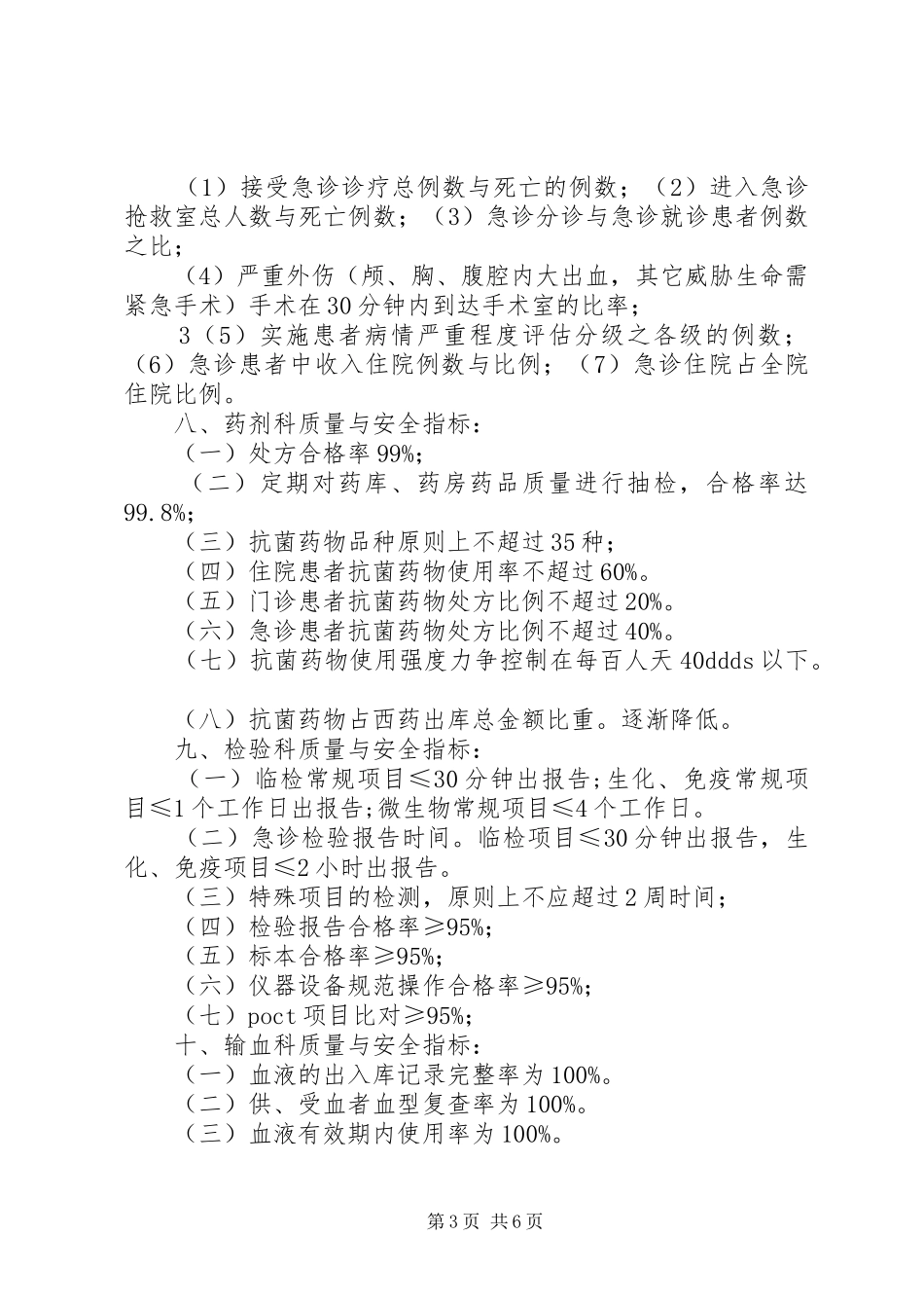 2024年医院质量与安全控制指标体系_第3页