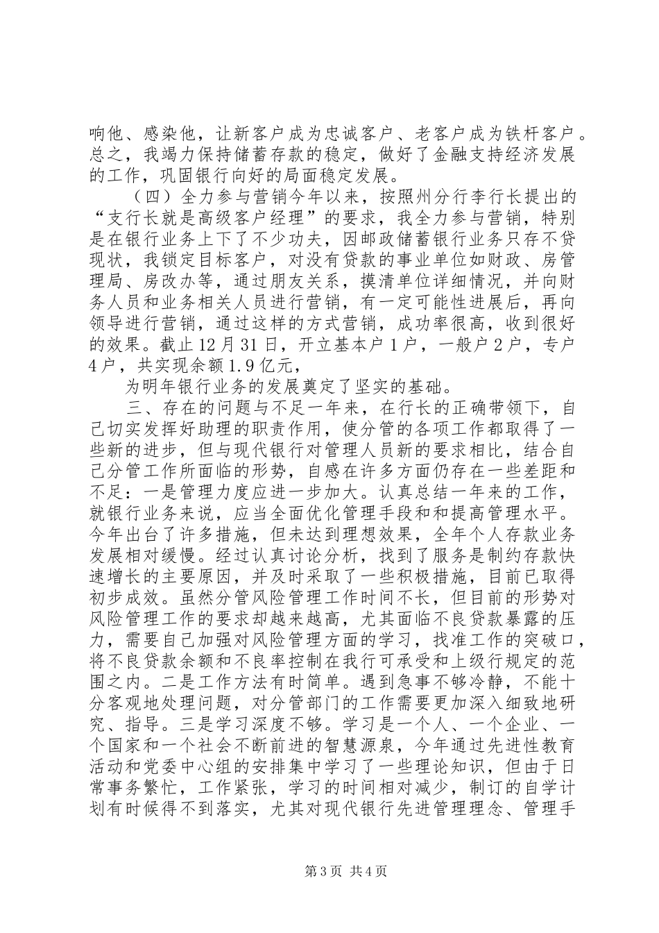 2024年州行长助理述职报告_第3页
