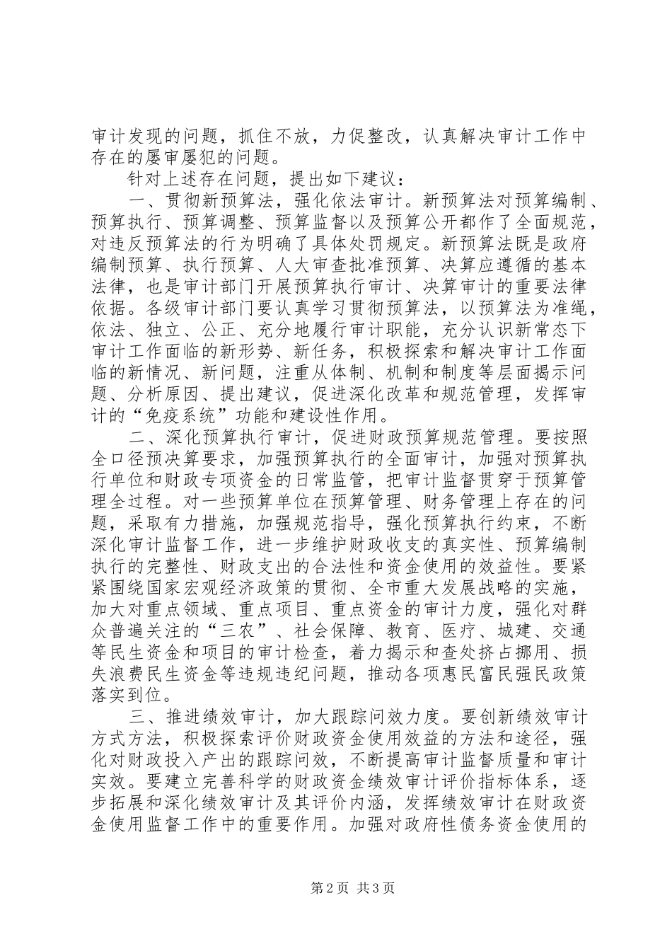 2024年财政收支审计工作调研报告_第2页