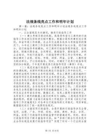 2024年法规条线亮点工作和明年计划