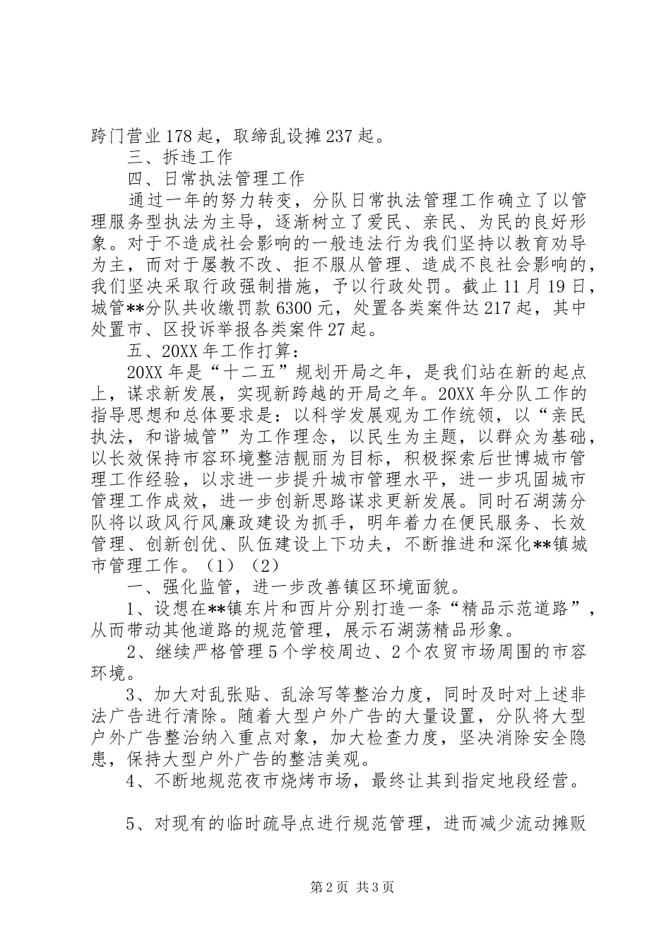 2024年城管年终工作总结总结_第2页