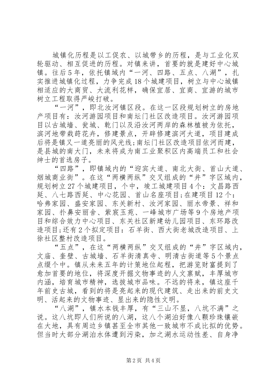 2024年城镇三化发展工作汇报_第2页