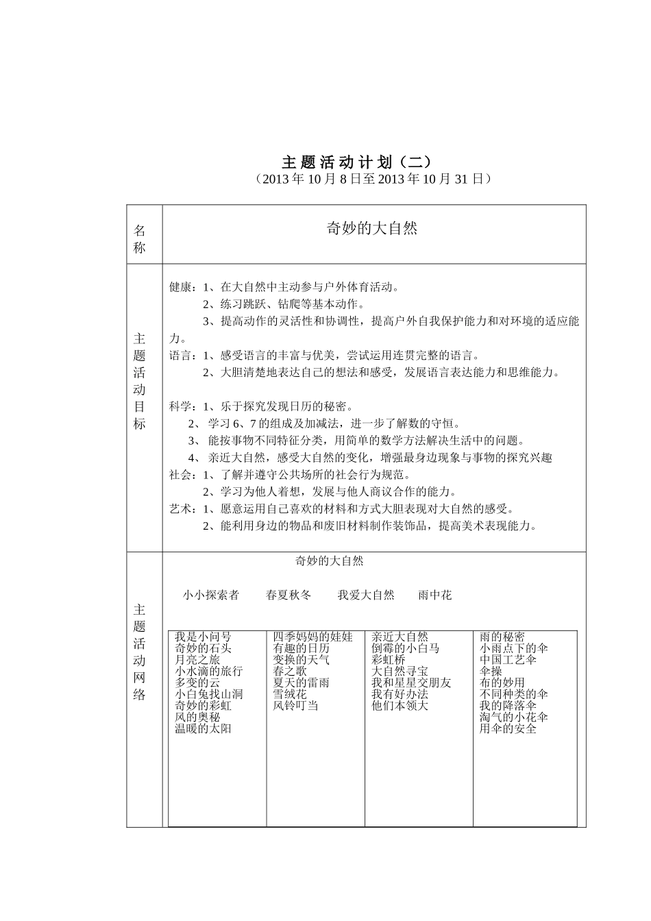 大-一-班-学-期-教-育-计-划_第3页