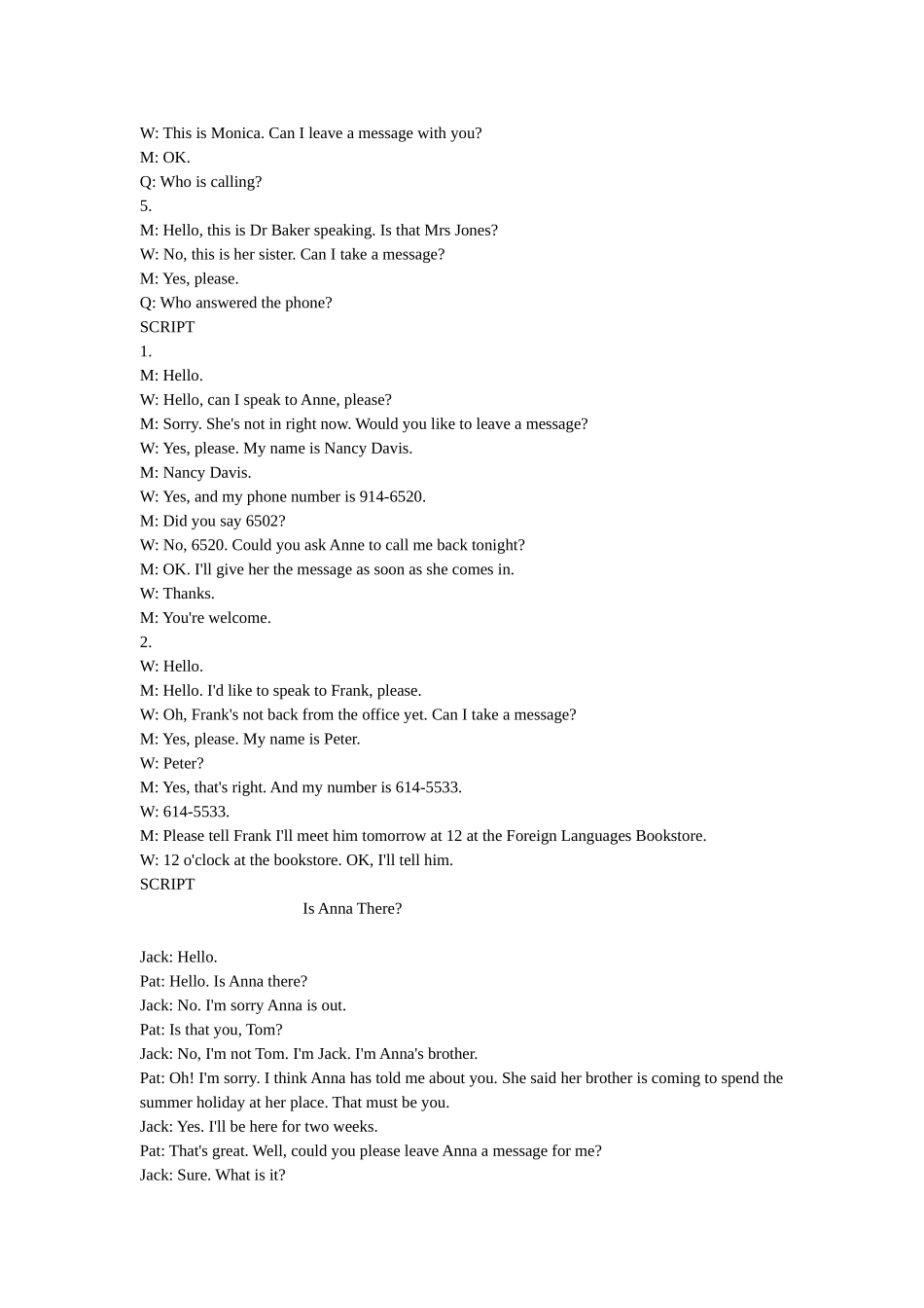 大学英语第二册听说-听力原文(上海外语出版社第三版)_第3页