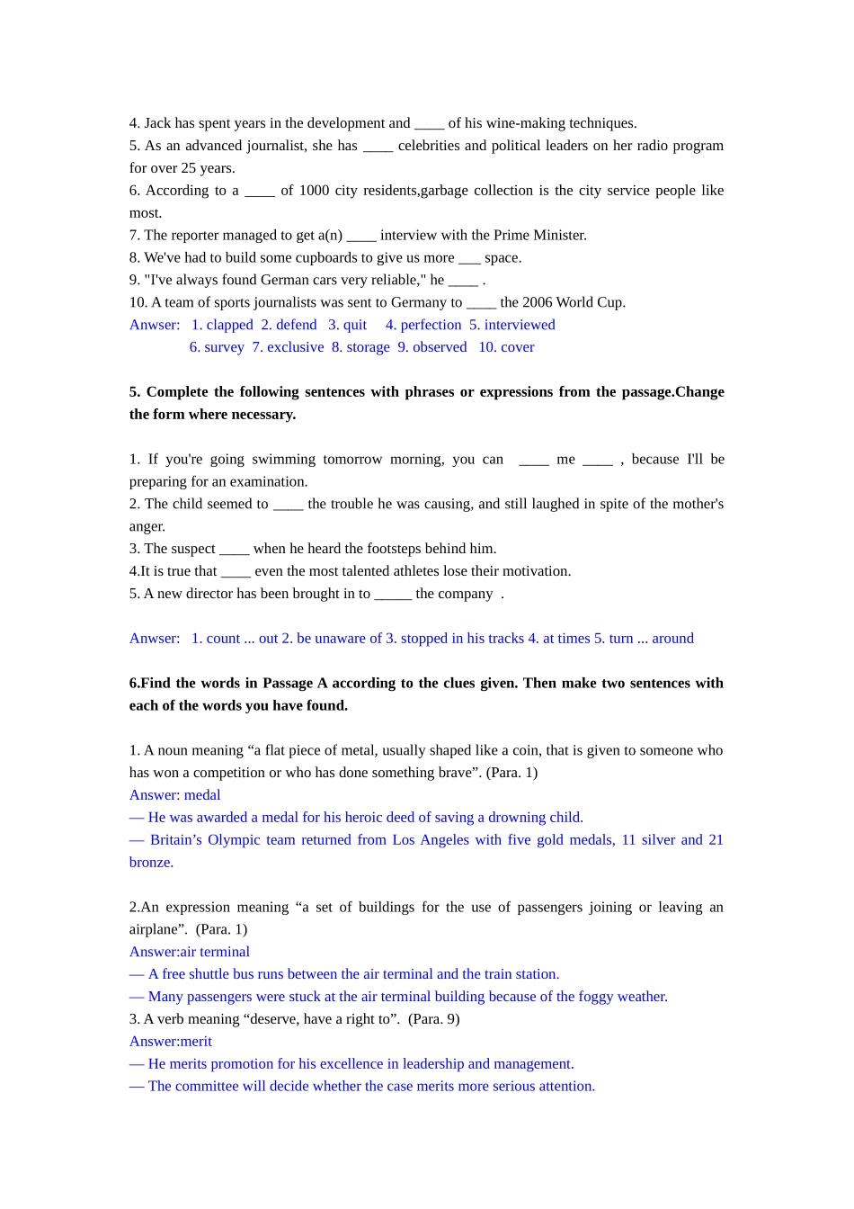 大学英语二(综合教程)第六单元_第3页