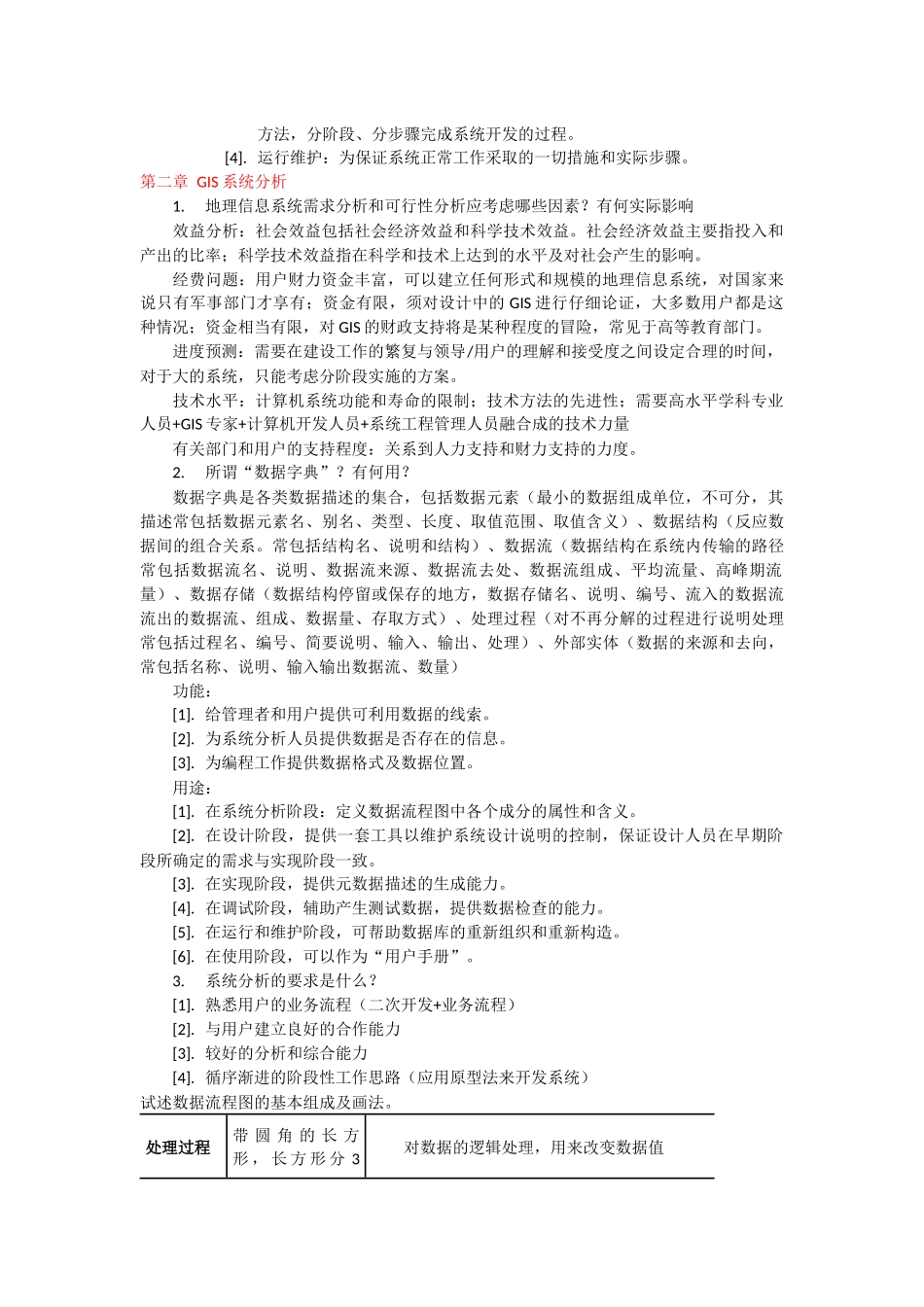 地理信息系统设计课后习题_第3页