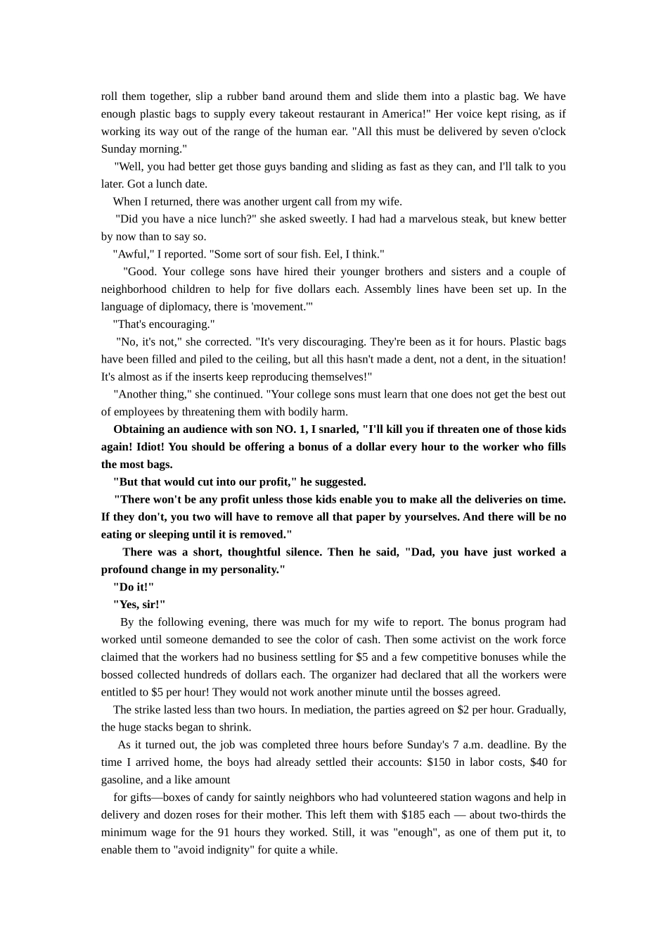 大学英语精读第三版第四册课文及课文翻译_第2页